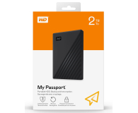 WD My Passport 2Tb Black Worldwide WDBYVG0020BBK-WESN - 530395 - zdjęcie 6